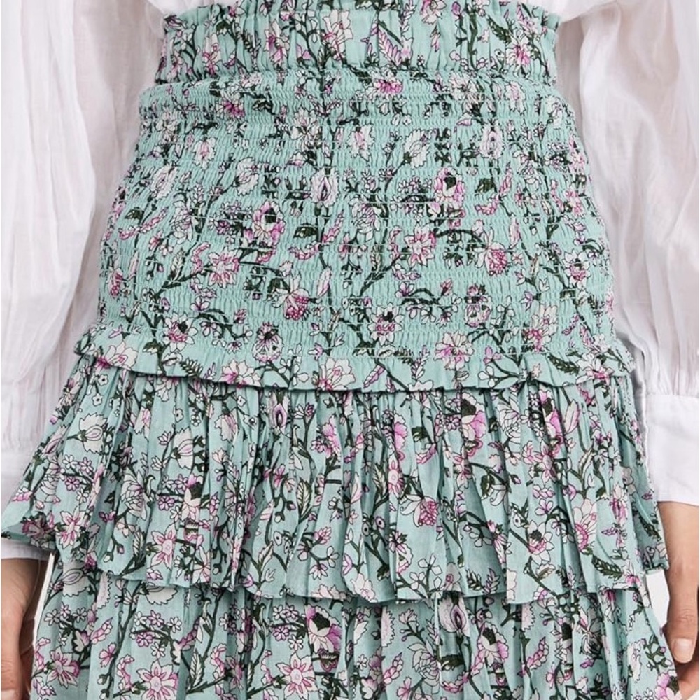 Isabel Marant Etoile Floral Tiered Skirt (Naomi)
